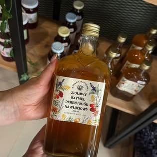 Ziołowy oxymel dereń i miód nawłociowy