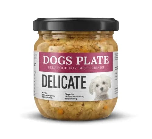 Dogs Plate Delicate 360g — karma z królika