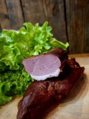 Pierś z kaczki wędzona tradycyjnie 200 g