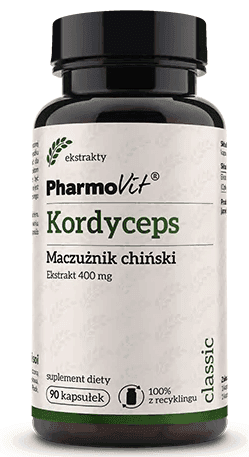 Kordyceps 400 mg 90 kaps. Pharmovit