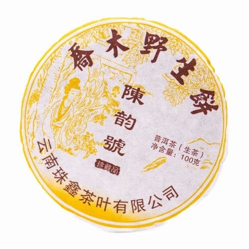 Herbata Pu Erh Sheng Lao Shu Bing Cha 100 g