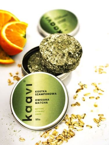 Kostka szamponowa OWSIANA MATCHA 95 g