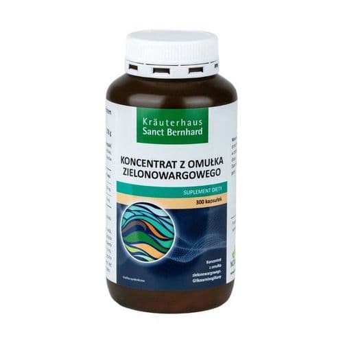 Omułek zielonowargowy 300 kaps. — koncentrat 500 mg