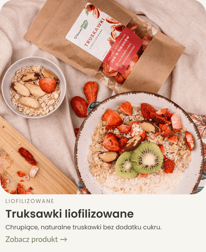 Truskawki liofilizowane