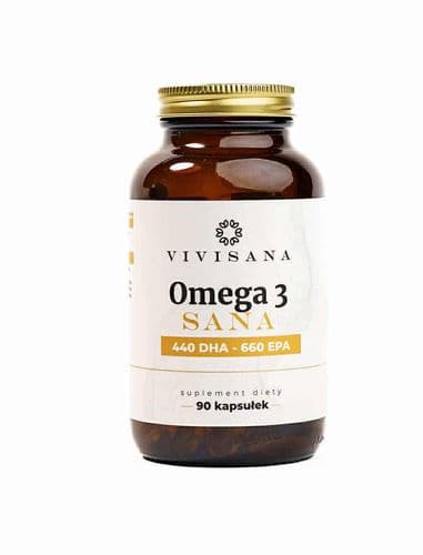 Omega 3 Sana 90 kaps. Vivisana